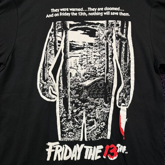 Friday the 13th Movie Promo Tshirt size large - Picture 2 of 4